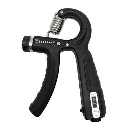 1Pc Adjustable Grip Strength Trainer 100KG Smart Counting Hand Grip Strengthener Forearm Workout Finger Exercise Stress Relief