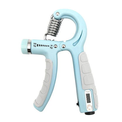 1Pc Adjustable Grip Strength Trainer 100KG Smart Counting Hand Grip Strengthener Forearm Workout Finger Exercise Stress Relief