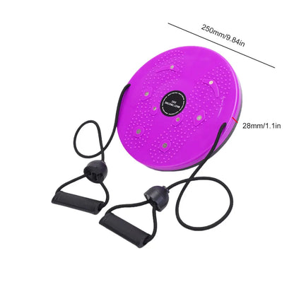 Waist Twisting Disc Magnet Wobble Board for Adults Abs Waist Twisting Disc for Slimming and Strengthening Waist